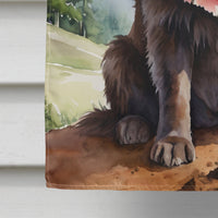 Newfoundland Cowboy Welcome House Flag