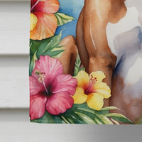 Boxer Luau House Flag
