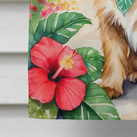 Brussels Griffon Luau House Flag