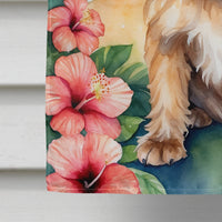 Brussels Griffon Luau House Flag