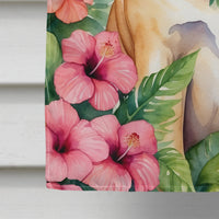 Bullmastiff Luau House Flag