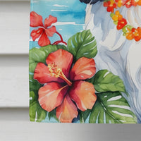 Cavalier Spaniel Luau House Flag