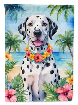 Dalmatian Luau House Flag
