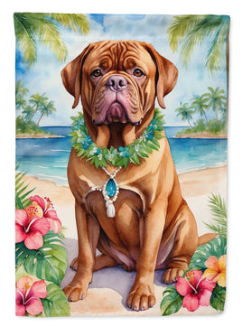 Dogue de Bordeaux Luau House Flag