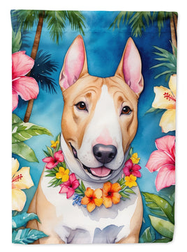 English Bull Terrier Luau House Flag