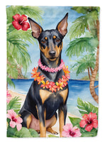 Manchester Terrier Luau House Flag