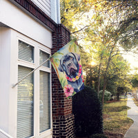 Neapolitan Mastiff Luau House Flag