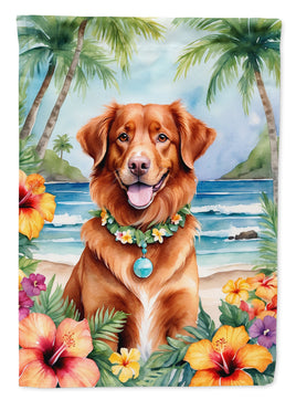 Nova Scotia Duck Tolling Retriever Luau House Flag