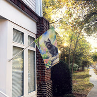 Cairn Terrier Spring Path House Flag