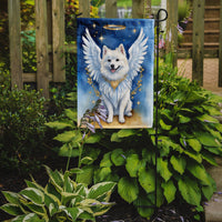 American Eskimo My Angel Garden Flag