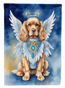 Cocker Spaniel My Angel House Flag