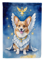 Corgi My Angel Garden Flag
