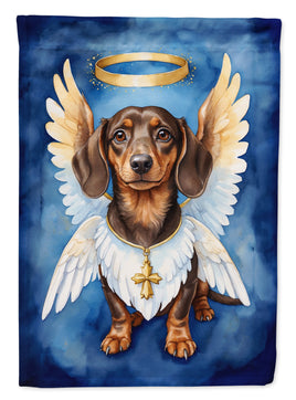 Dachshund My Angel House Flag