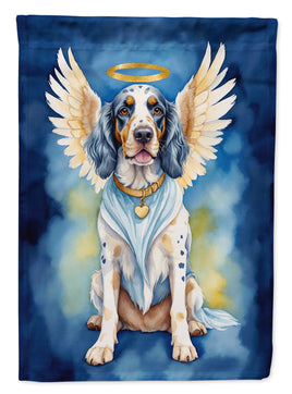 English Setter My Angel House Flag
