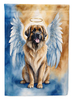 Leonberger My Angel House Flag