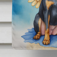 Manchester Terrier My Angel House Flag