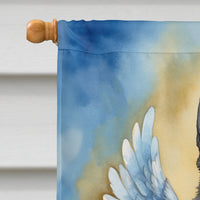 Norwegian Elkhound My Angel House Flag