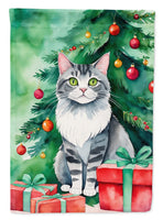 Foldex Exotic Fold Cat By the Christmas Tree House Flag