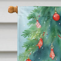 Boykin Spaniel Christmas Reindeer House Flag