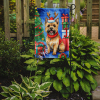 Cairn Terrier Christmas Reindeer Garden Flag