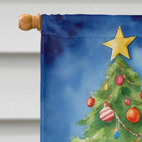 English Springer Spaniel Christmas Reindeer House Flag
