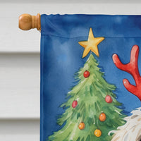 Komondor Christmas Reindeer House Flag