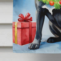 Neapolitan Mastiff Christmas Reindeer House Flag