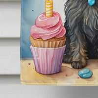 Affenpinscher Happy Birthday House Flag