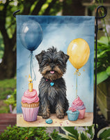 Affenpinscher Happy Birthday Garden Flag