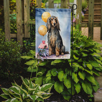 Afghan Hound Happy Birthday Garden Flag