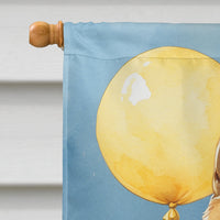 Akita Happy Birthday House Flag