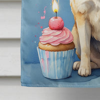 Akita Happy Birthday House Flag