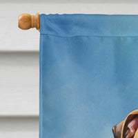 English Bulldog Happy Birthday House Flag