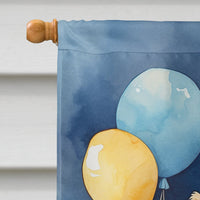 Labradoodle Happy Birthday House Flag
