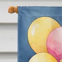 Lakeland Terrier Happy Birthday House Flag