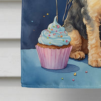 Lakeland Terrier Happy Birthday House Flag