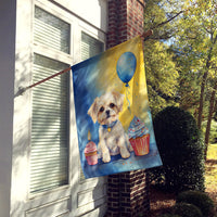 Maltese Happy Birthday House Flag