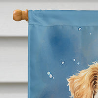 Maltipoo Happy Birthday House Flag