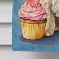 Maltipoo Happy Birthday House Flag