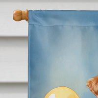 Nova Scotia Duck Tolling Retriever Happy Birthday House Flag