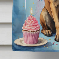 Belgian Malinois Happy Birthday House Flag