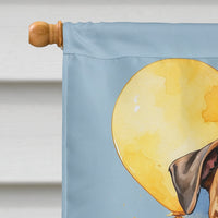 Boxer Happy Birthday House Flag