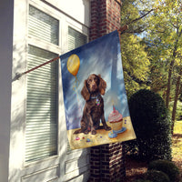 Boykin Spaniel Happy Birthday House Flag