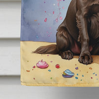 Boykin Spaniel Happy Birthday House Flag