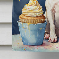 Bull Terrier Happy Birthday House Flag