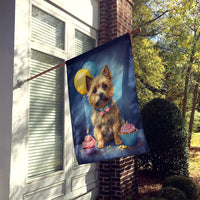 Cairn Terrier Happy Birthday House Flag