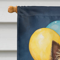 Cairn Terrier Happy Birthday House Flag