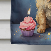 Cairn Terrier Happy Birthday House Flag