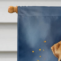Chesapeake Bay Retriever Happy Birthday House Flag