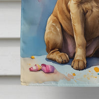 Chesapeake Bay Retriever Happy Birthday House Flag
